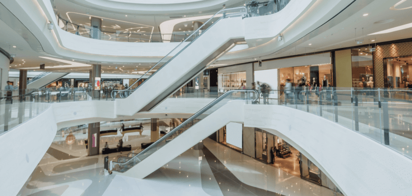 The cover image of Antavo's shopping mall loyalty programs guide.