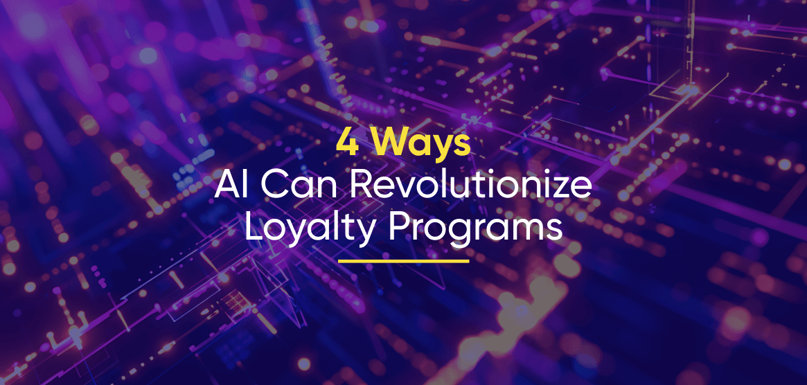 Cover for Antavo’s article on 4 Ways to Boost Customer Loyalty With AI