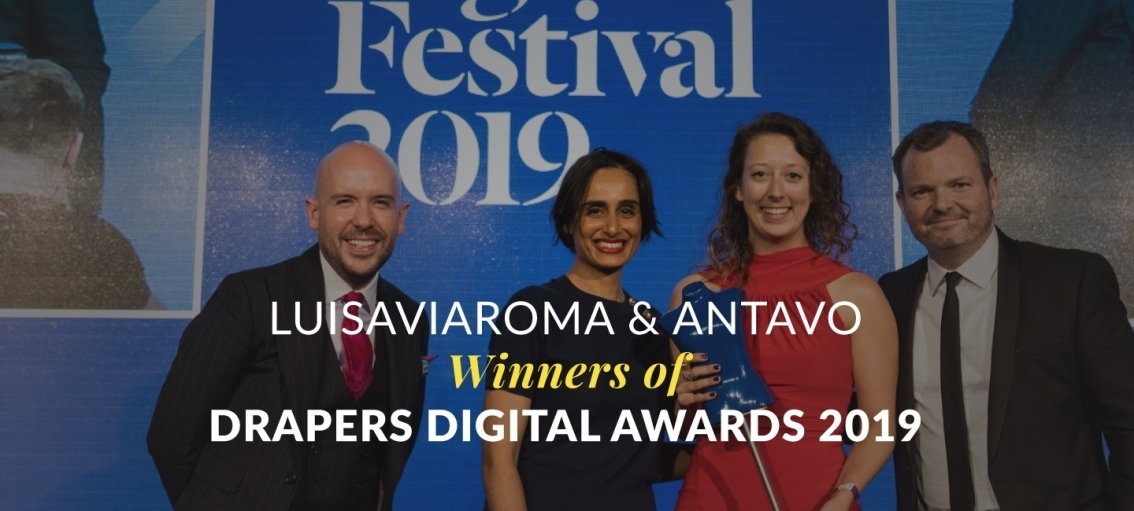 LuisaViaRoma & Antavo Wins Drapers Award for Customer Engagement