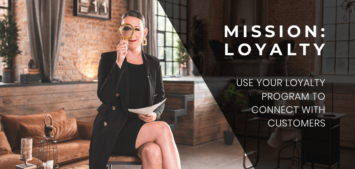 Banner for creating a genuine customer connection blog article.