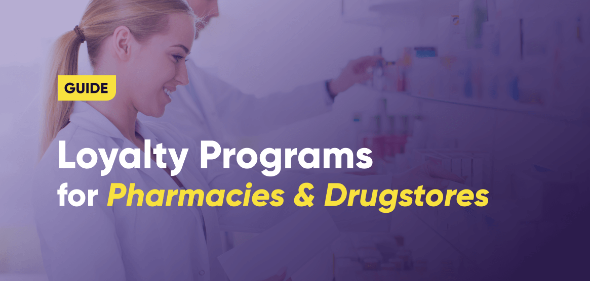 Cover image for Antavo's guide about pharmacy loyalty programs.