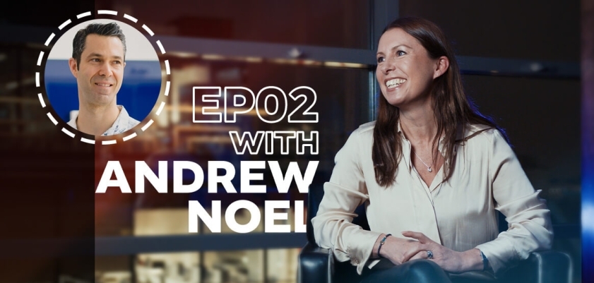 Antavo’s cover for its Loyalty Stories video podcast with Andrew Noel