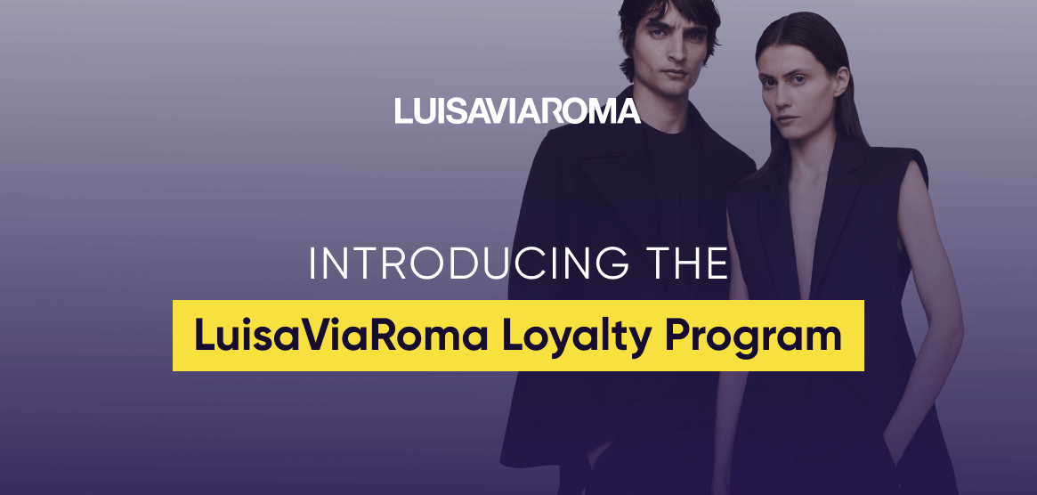 Antavo’s cover for its article about the LuisaViaRoma loyalty program.