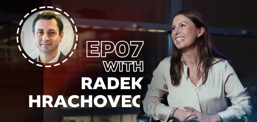 Antavo’s cover for its Loyalty Stories video podcast with Radek Hrachovec