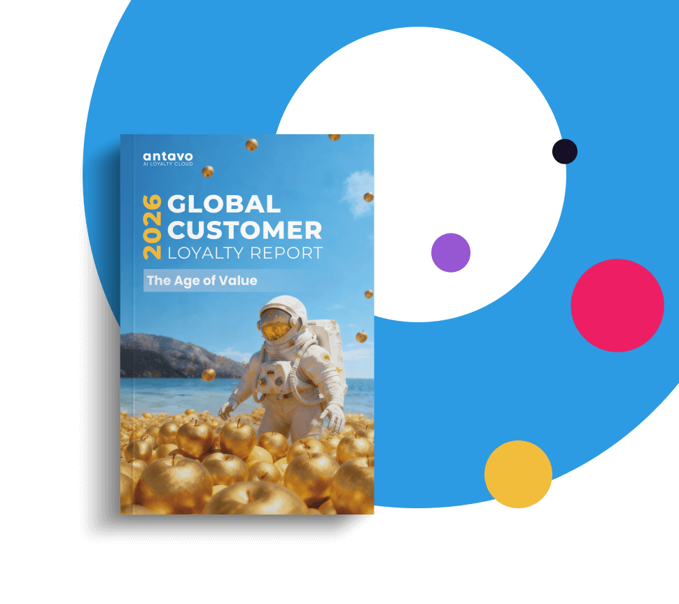 Banner showcasing Antavo's Global Customer Loyalty Report 2026.
