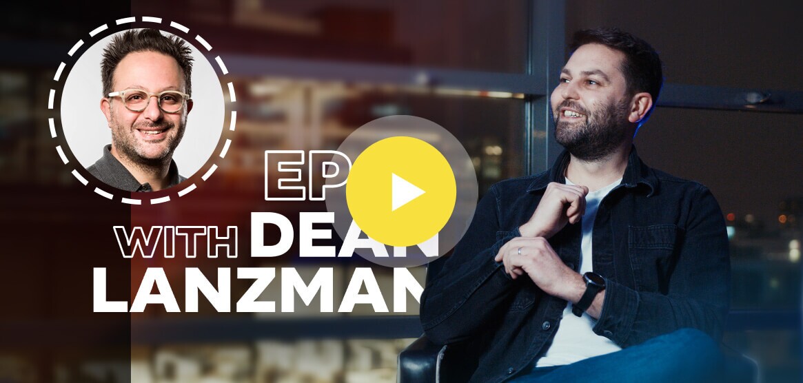 Antavo’s cover for its Loyalty Stories video podcast with Dean Lanzman