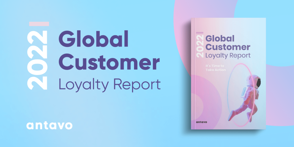 Image for Antavo’s press release about the Global Customer Loyalty Report 2022.