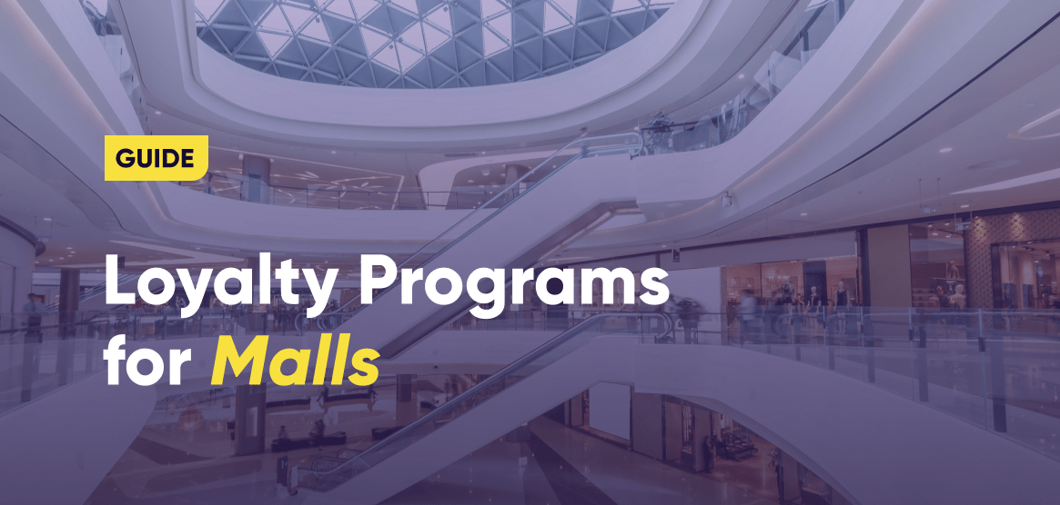 The cover image of Antavo's shopping mall loyalty programs guide.