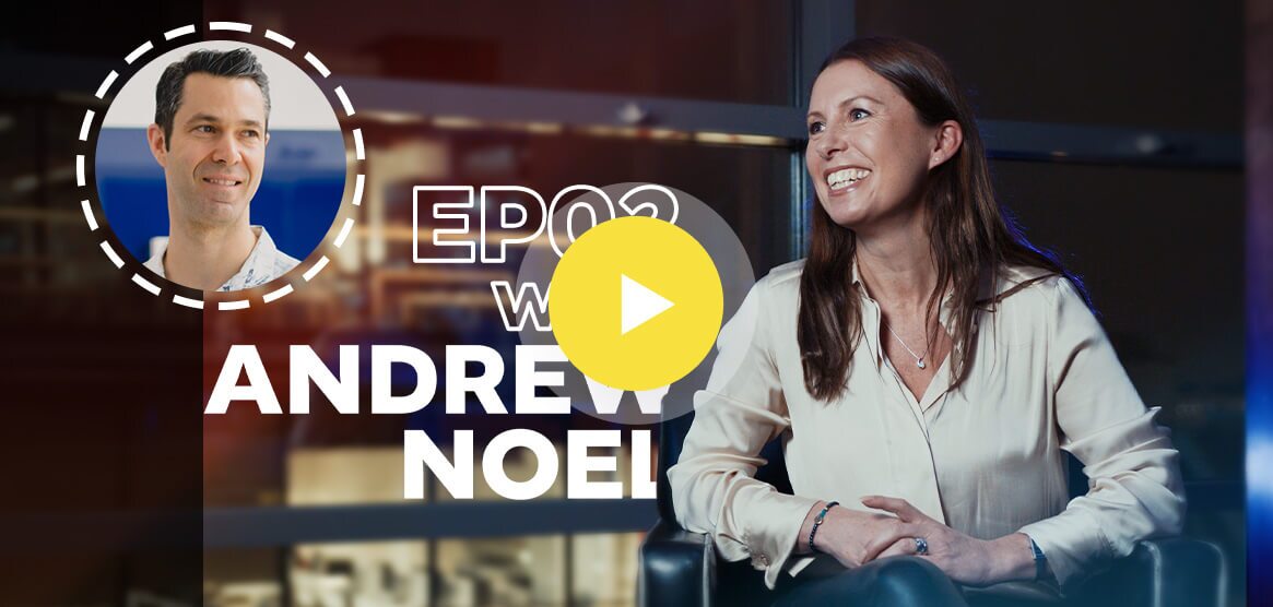 Antavo’s cover for its Loyalty Stories video podcast with Andrew Noel