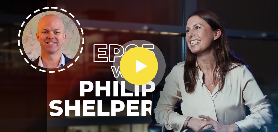 Antavo’s cover for its Loyalty Stories video podcast with Philip Shelper