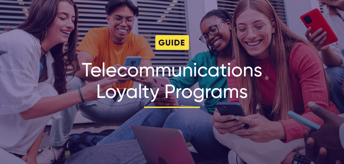 The cover image of Antavo's Telecommunication Loyalty Programs