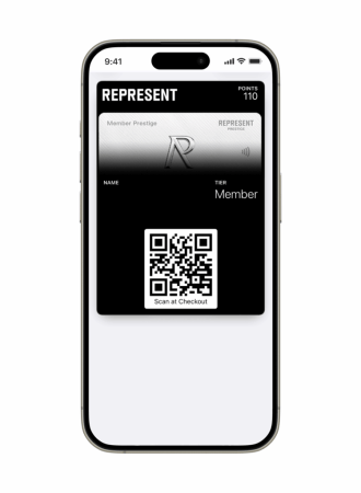 Represent’s downloadable member pass mobile wallet solution