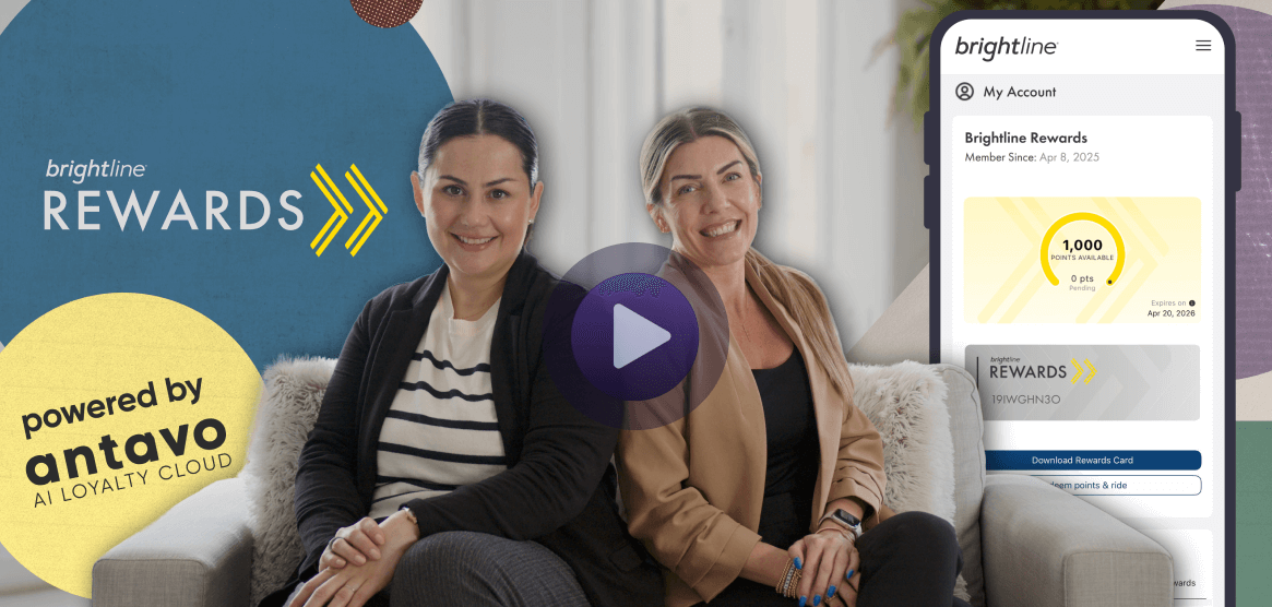 Antavo’s cover for its article reviewing the Brightline Rewards loyalty program