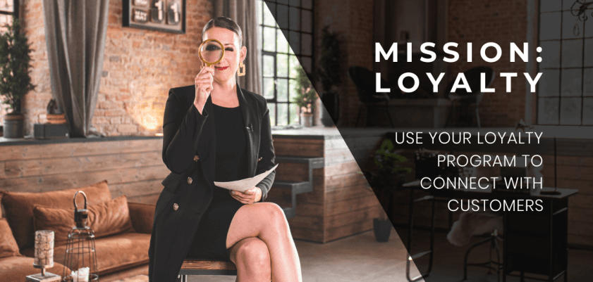 Banner for creating a genuine customer connection blog article.