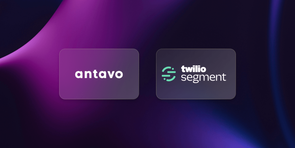 Antavo's cover for its news article about signing a partnership with Segment